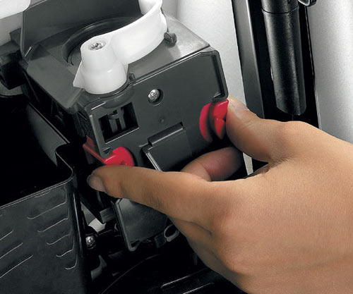 Как достать заварочный узел из delonghi magnifica